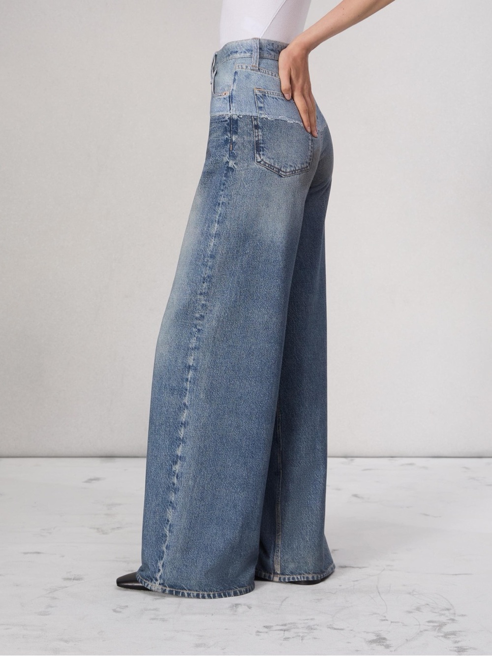 Rag & Bone Miramar Sofie Wide Leg Jeans – Size 30 – NWT - Picture 6 of 11